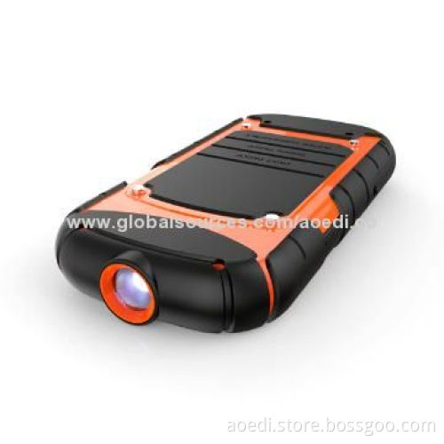 10,000mAh 3 Output Car Jump Starter, 2.5V DC, 12/24V, 1A Input